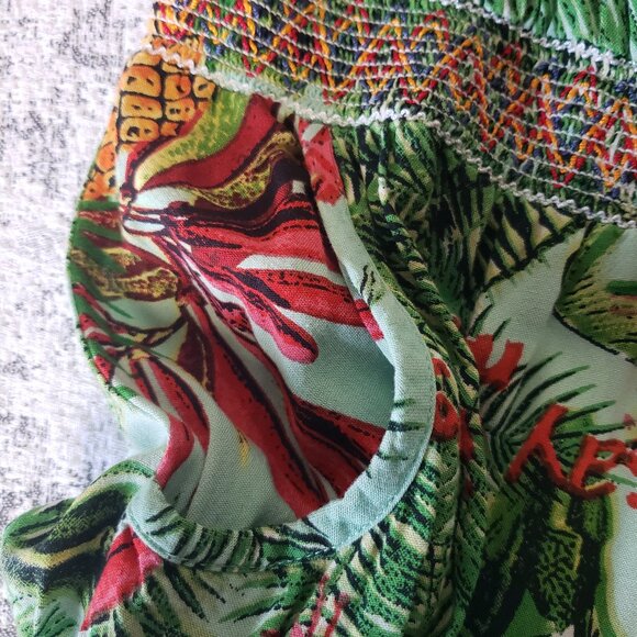Desigual Spain Cute Beach Spring/Summer Tropical Shorts Suit Romper - Picture 14 of 14